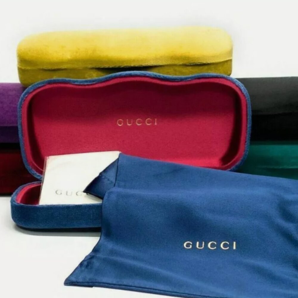 Gucci Black Dark Men's 55mm Sunglasses - Picture 5 of 5